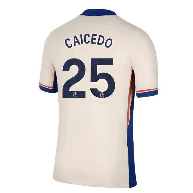 2024-2025 Chelsea Away Shirt (Caicedo 25)-SoccerKits Hub | Buy Soccer Jerseys Online